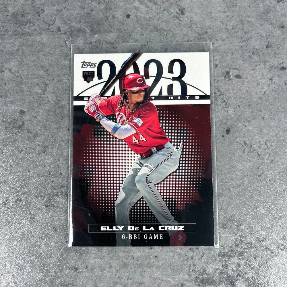 Elly De La Cruz 2024 Topps Series 1 Greatest Hits‎ RC Rookie Cincinnati Reds